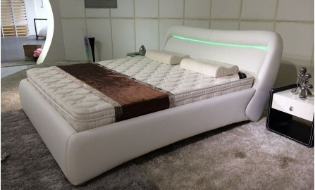 Leather Bed - Model 88 with light